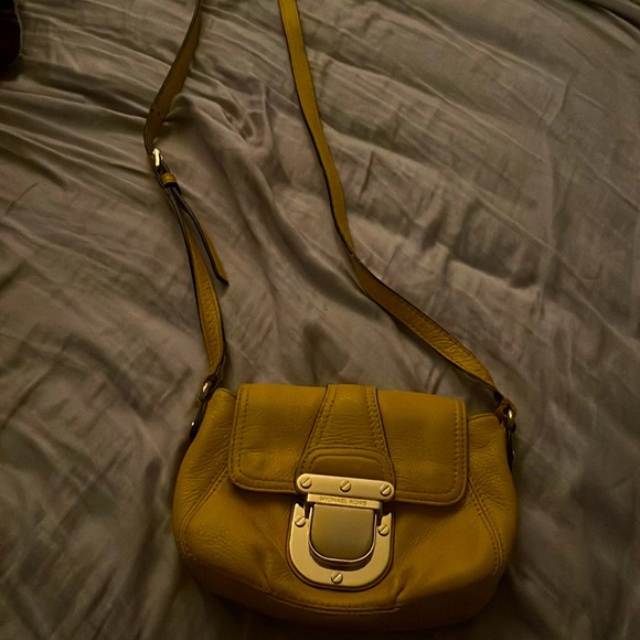 Michael Kors Handbags - Yellow Michael Kors Hand Bag